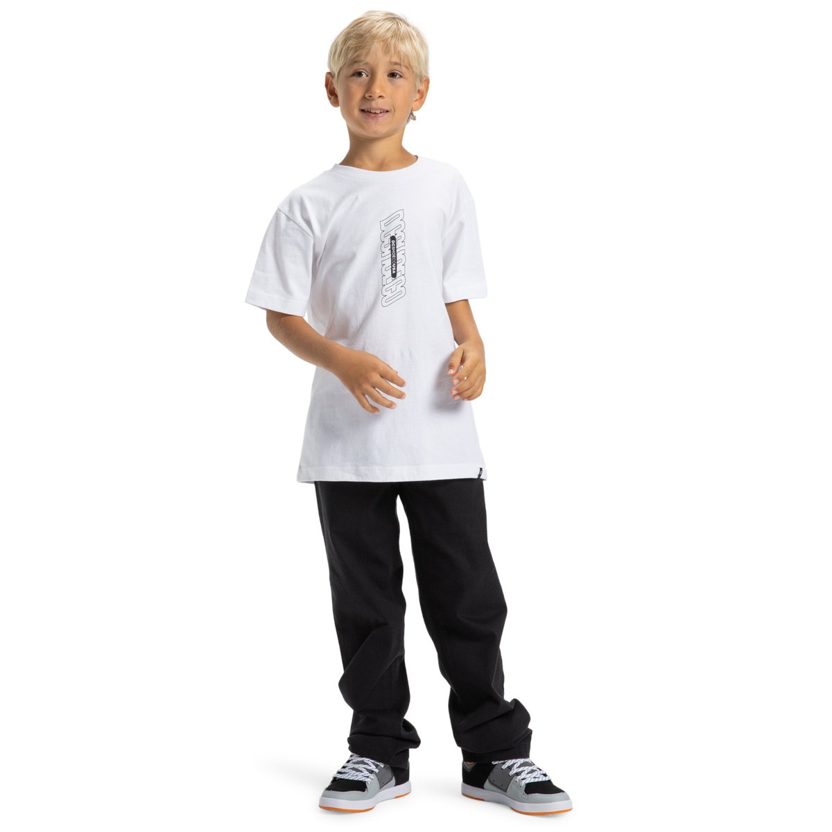 DC Shoes Apparel|Tops Garçon 8-16 ans EDBZT03426 blanc white, DC SHOES