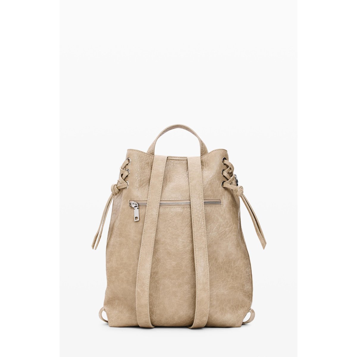 Sac à dos moyen beige, DESIGUAL