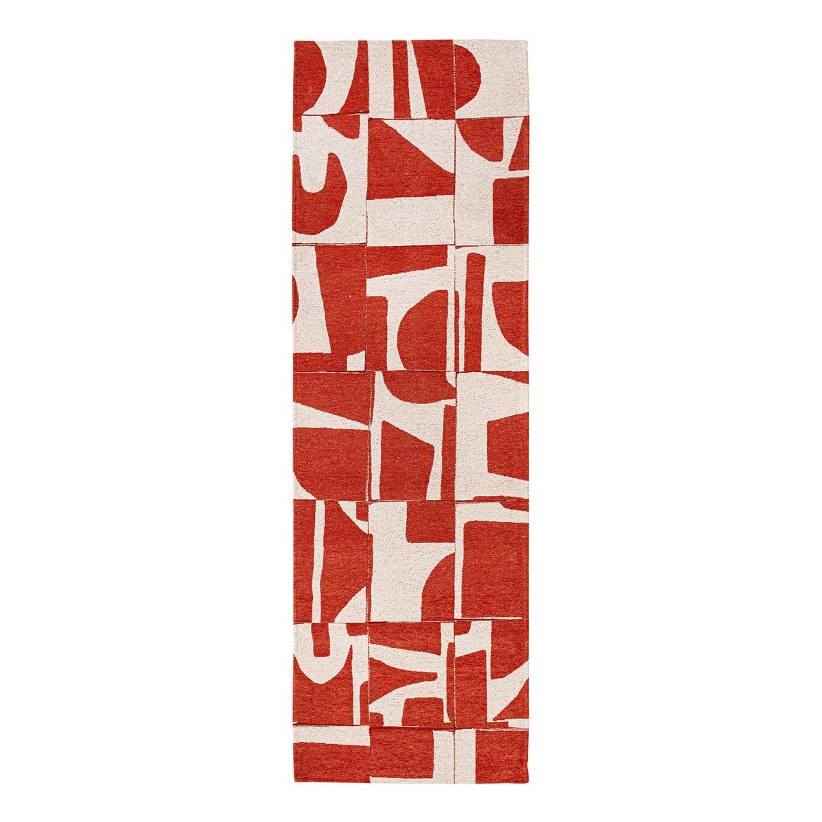 Tapis intérieur/extérieur tissé plat STALE rouge, NOVATREND