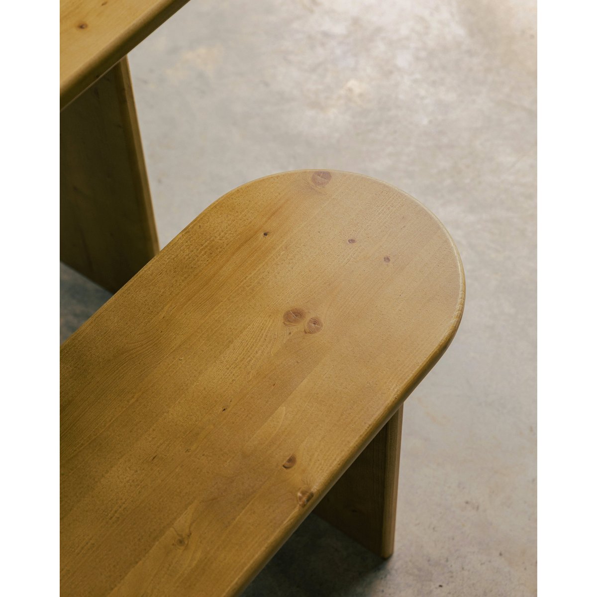 Banc en sapin naturel 120 cm - NUMA noyer, HANNUN