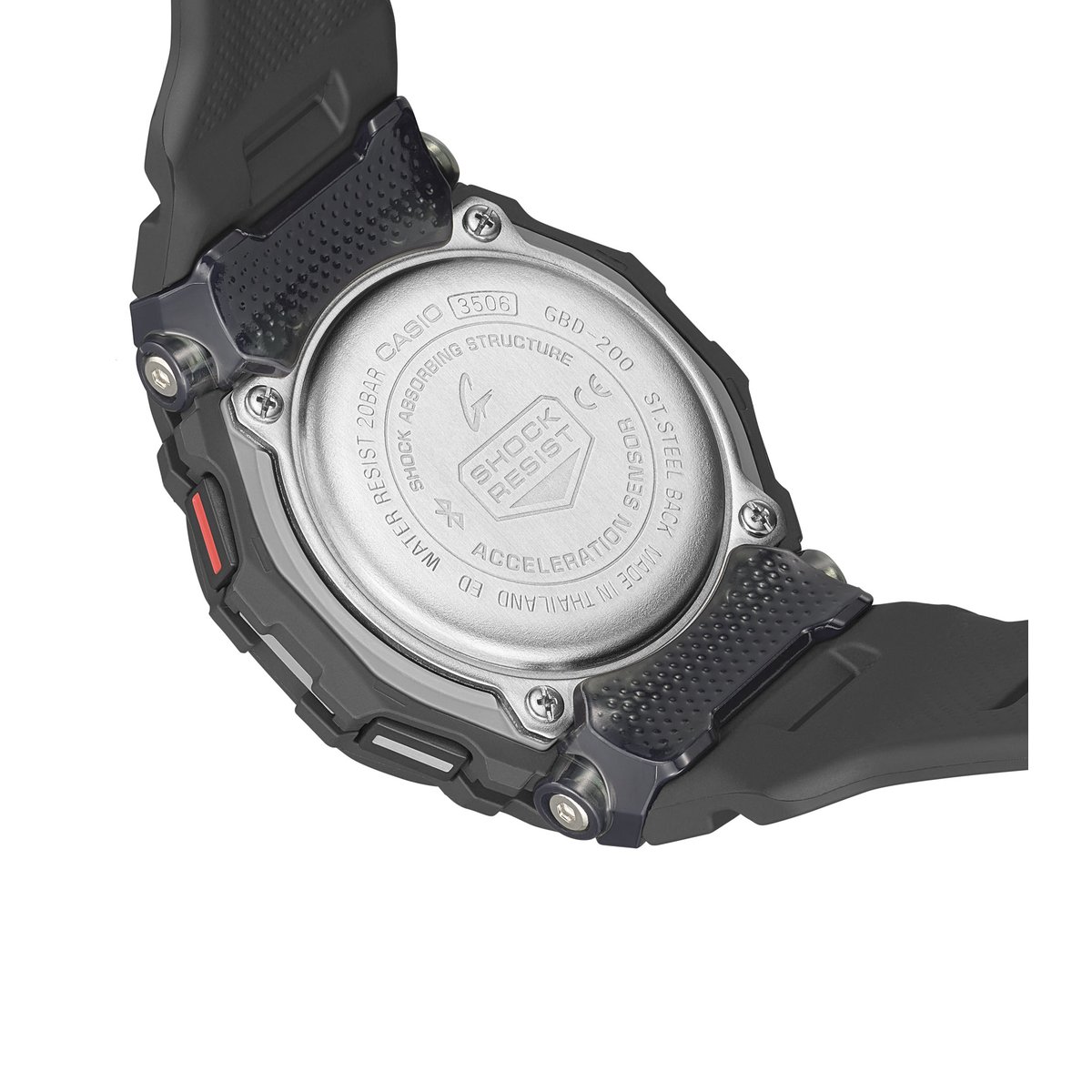 Montre connectée CASIO G-SHOCK noir noir, G-SHOCK