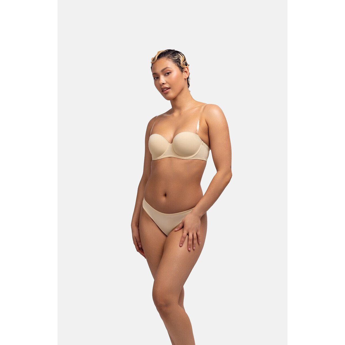Soutien-gorge bandeau MICHELLE beige, DORINA