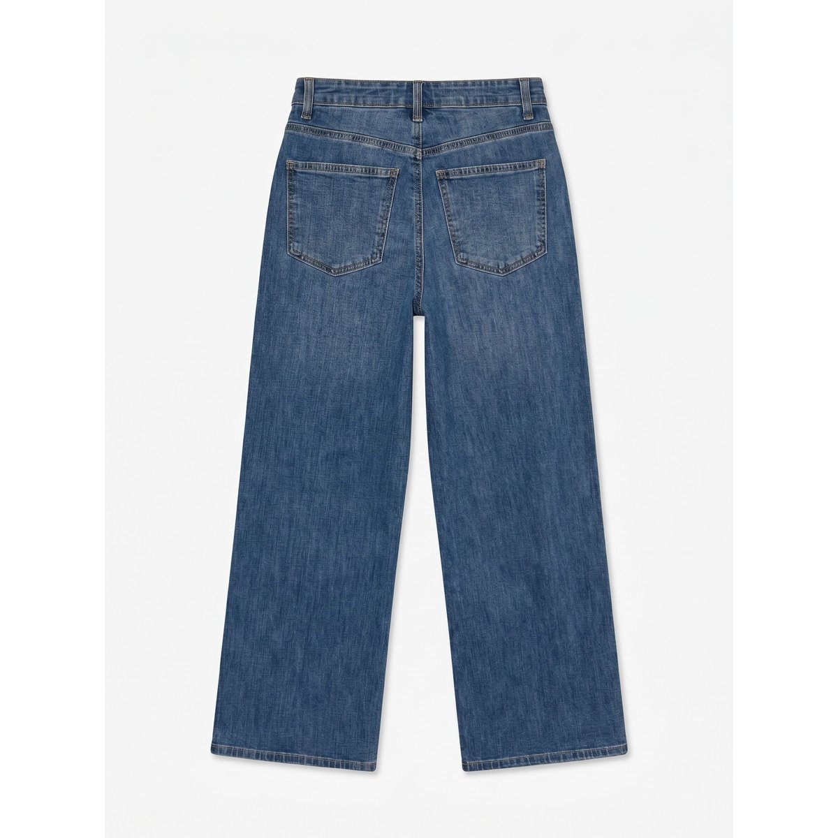 Jean À Coupe Large medium blue denim, VERO MODA