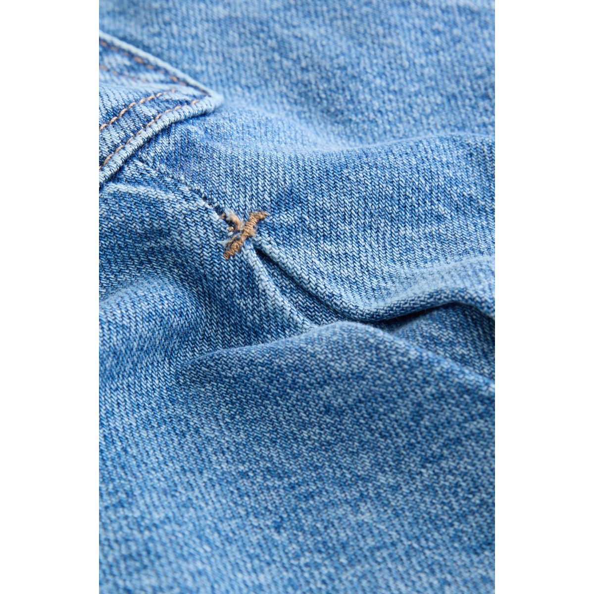 Jupe en jean avec poches jean bleu moyen, NEXT