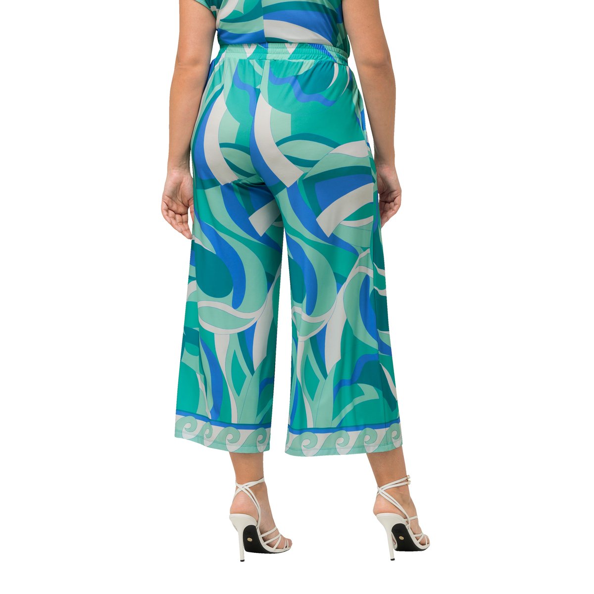 Jupe-culotte large vert caraïbes clair, ULLA POPKEN