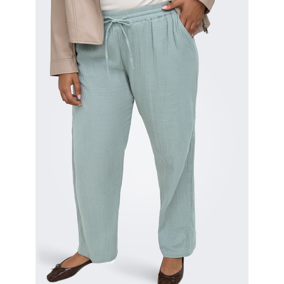 Pantalon À Jambe Large abyss, ONLY CARMAKOMA