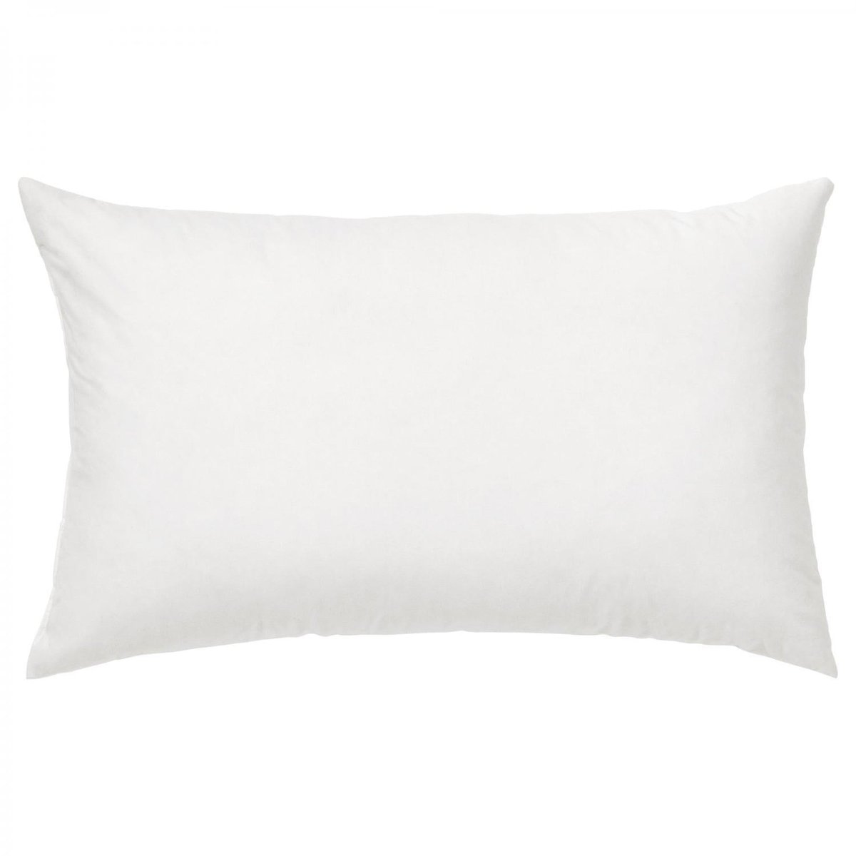 Coussin velours de coton DANUBE craie, FEBRONIE