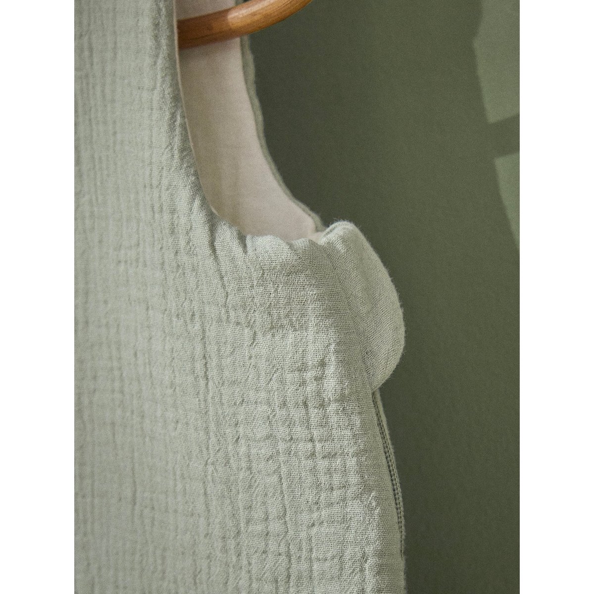Gigoteuse gaze de coton biologique "AVA" - TOG 2 celadon, CYRILLUS