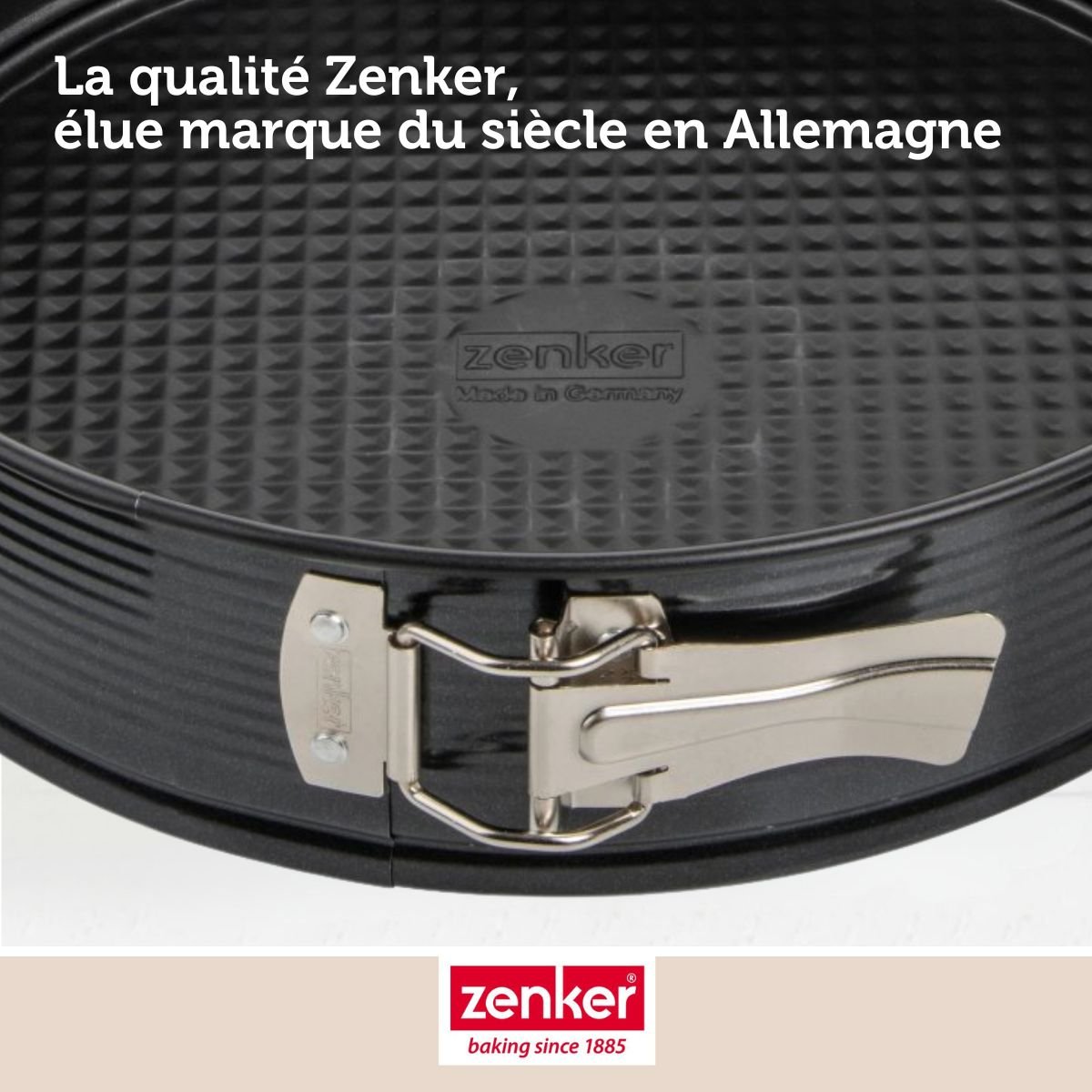 Moule à manqué à charnière BLACK METALLIC noir, ZENKER