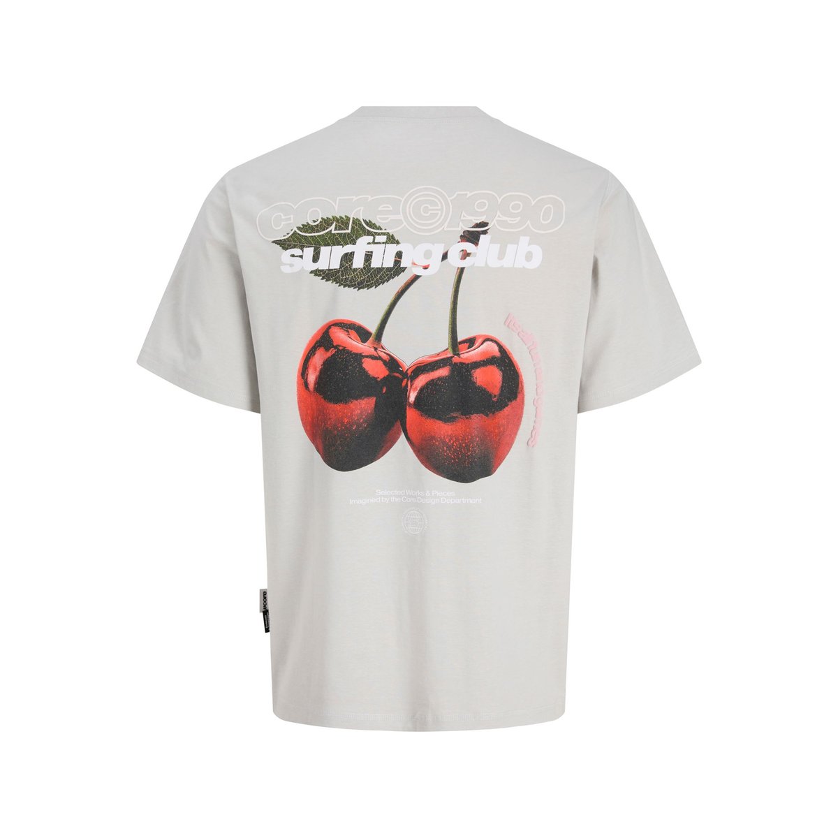 T-Shirt grise - vapor blue, JACK & JONES