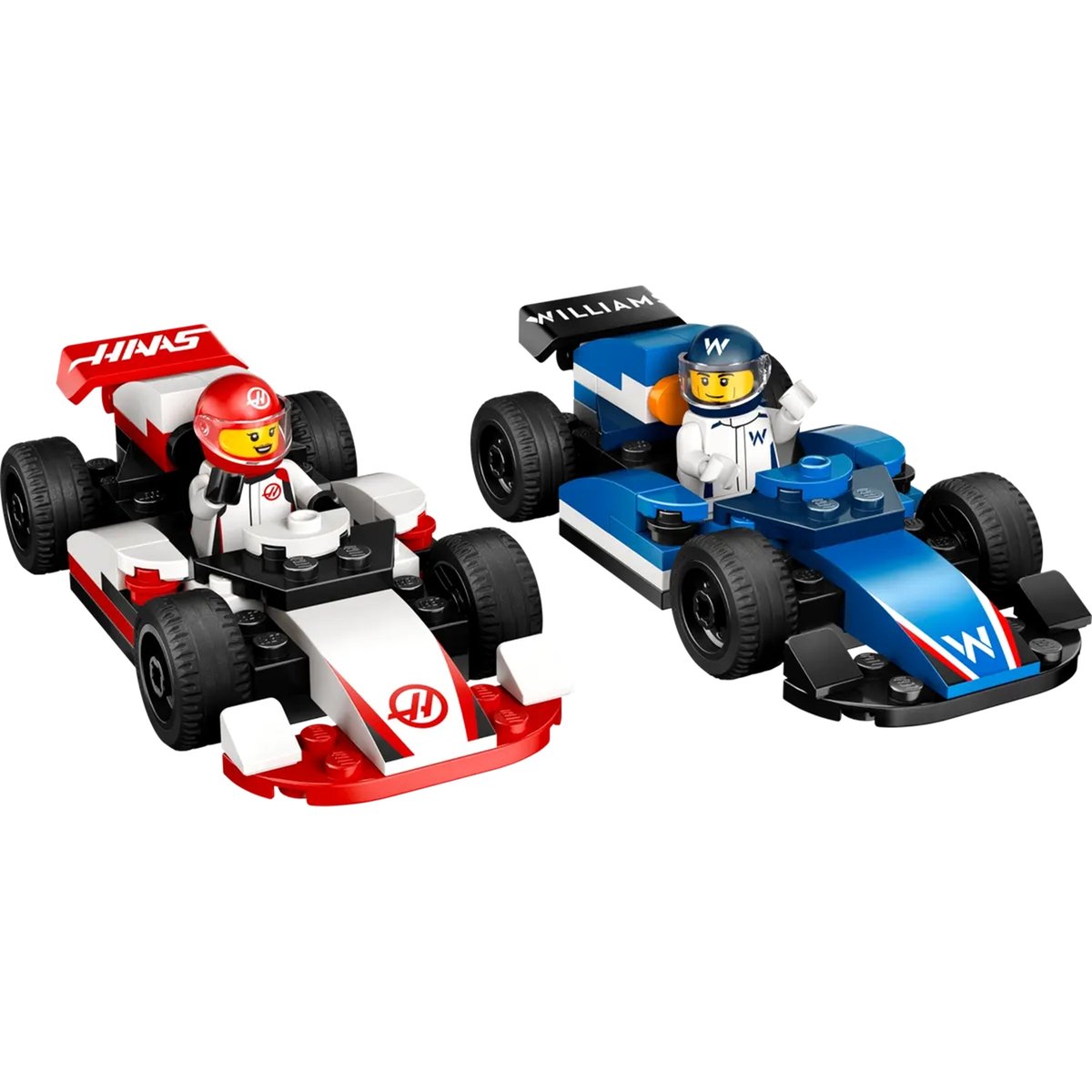 LEGO City - Set de Voitures de Course F1 Williams et Haas - 60464 pour Enfants multicolore, LEGO