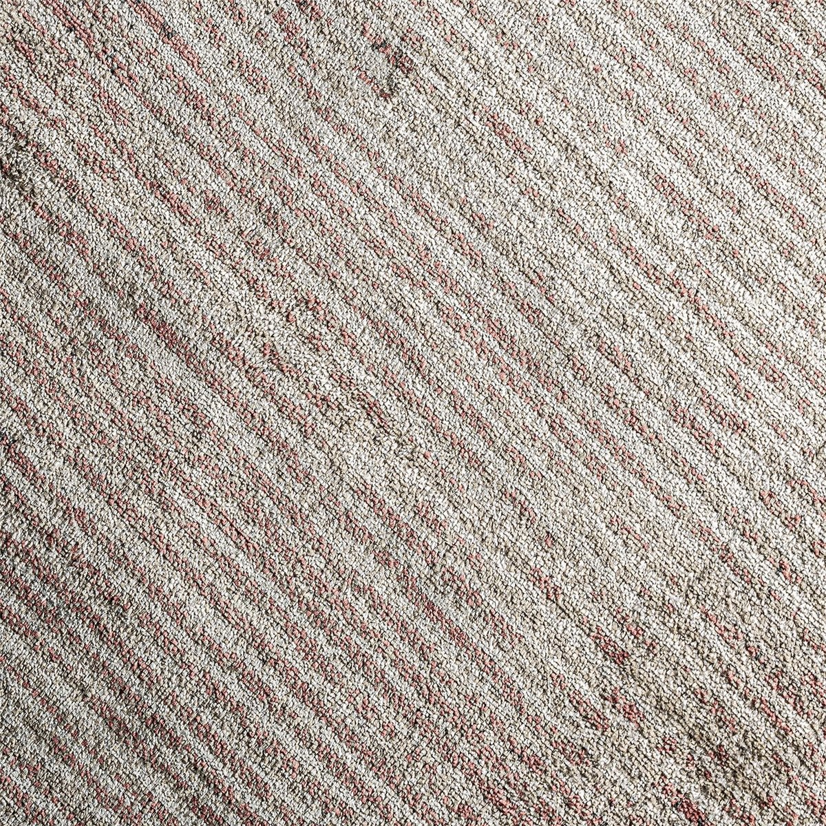 Tapis rectangulaire style moderne, Uni beige clair soyeux, RECOLLECTION