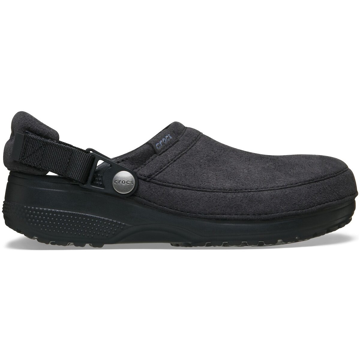 Sabots Classic Crafted vegan suede  noir, CROCS