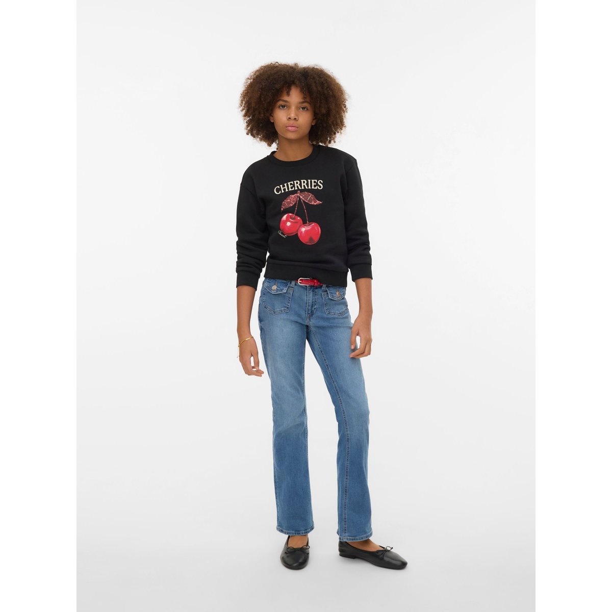 Jean Flared medium blue denim, VERO MODA