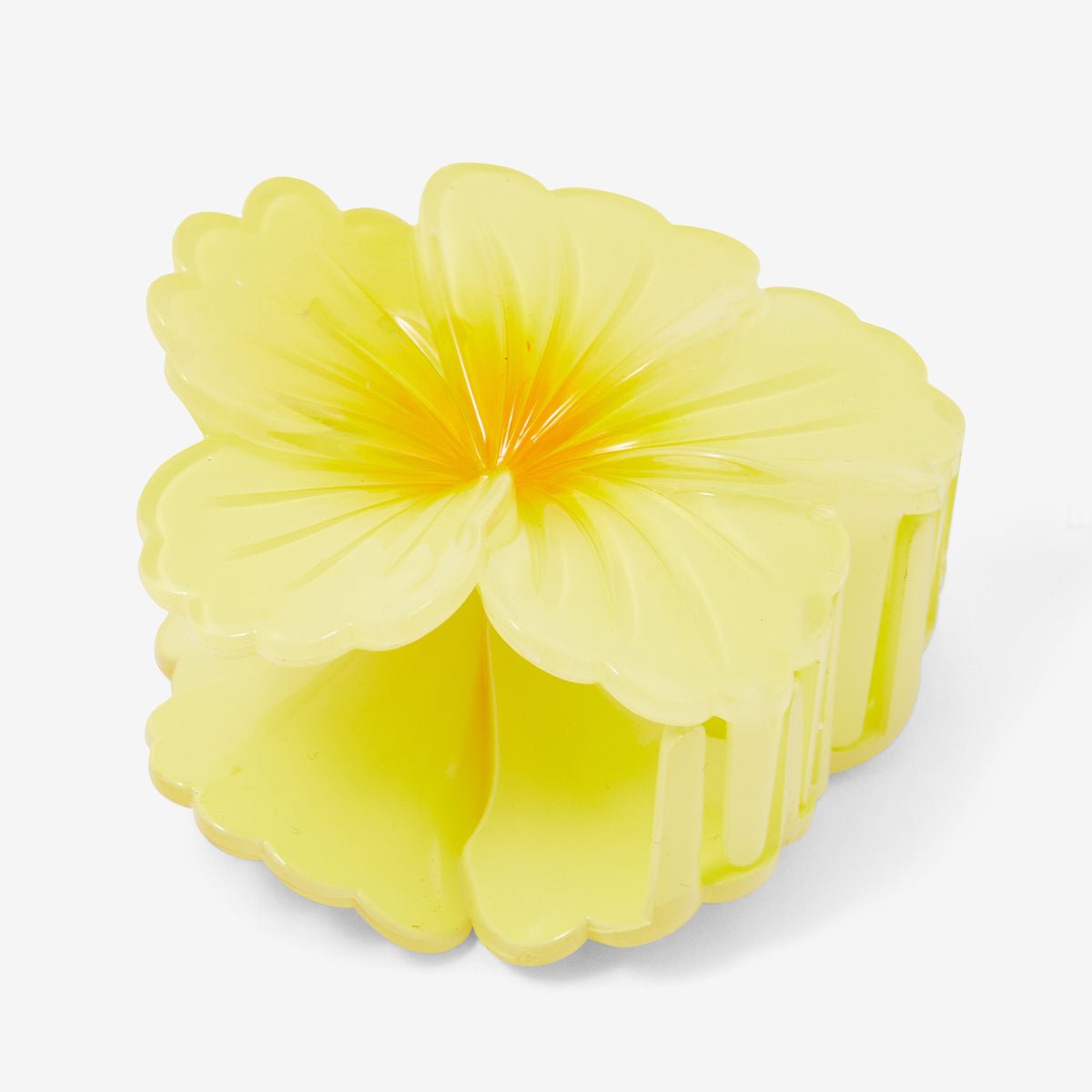 Pince à cheveux fleur jaune jaune, BALABOOSTE