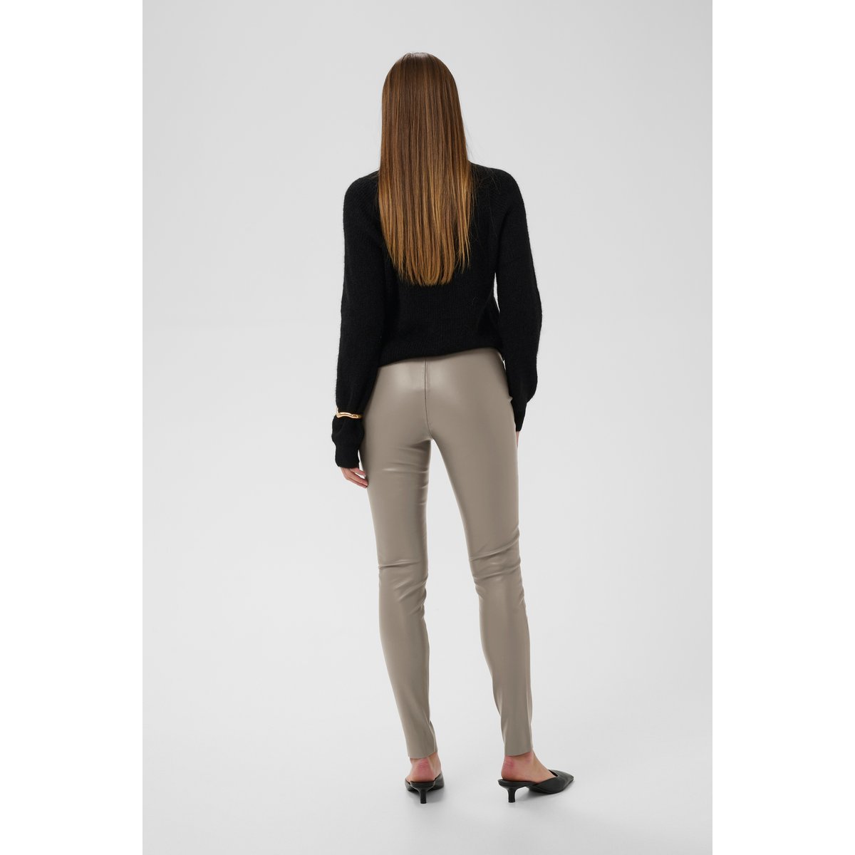 Leggings beige brindle, SOAKED IN LUXURY