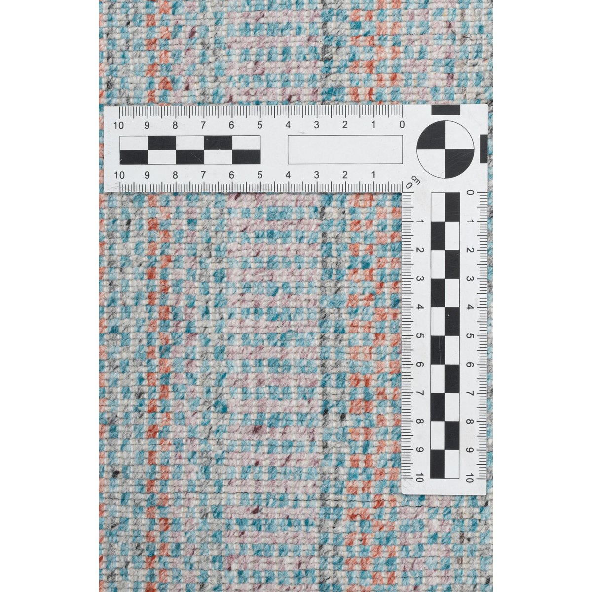 Tapis MYSORE, tufté main, 100% viscose, plat orange multicore, THEKO