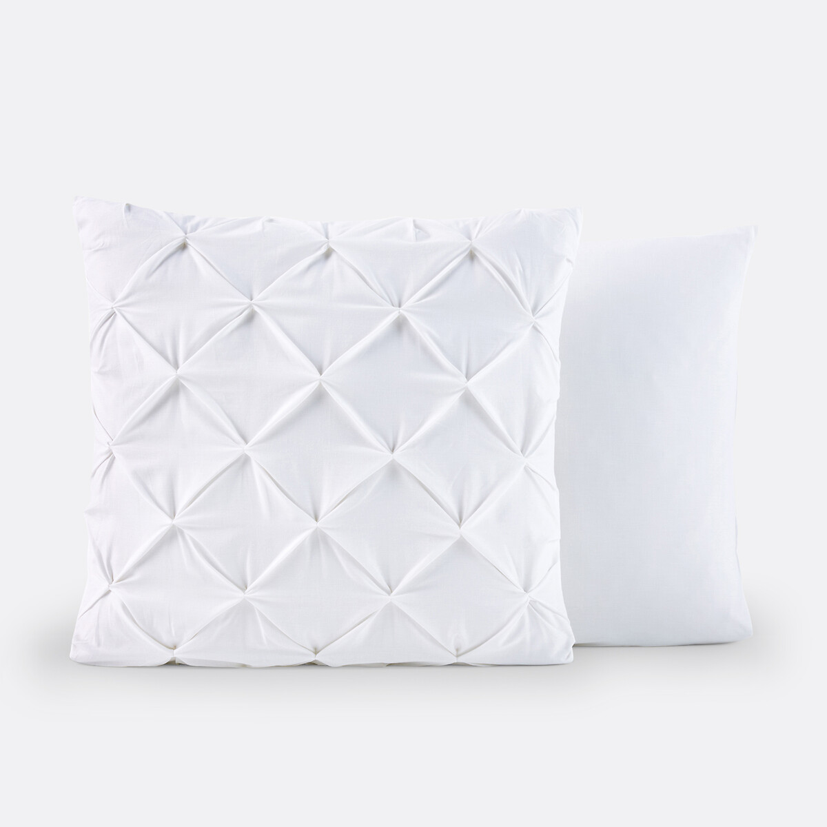 Taie d'oreiller polycoton, Becado blanc, LA REDOUTE INTERIEURS