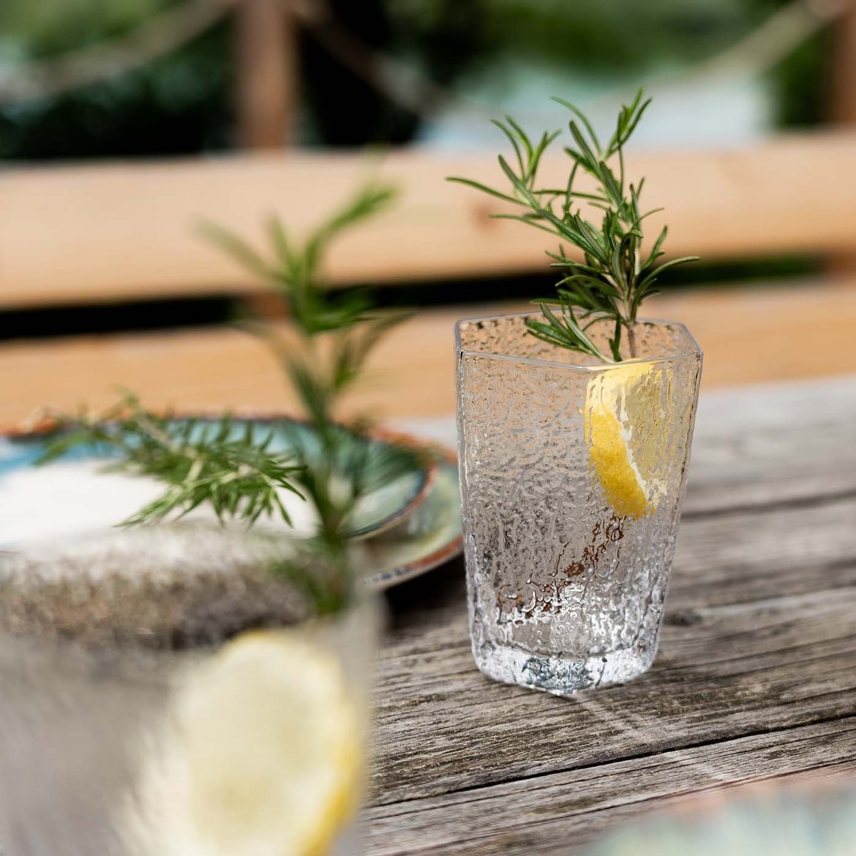 Lot de 6 verres à eau, CASCATA transparent, KARE DESIGN