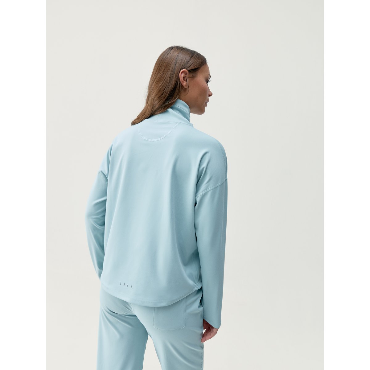 Sweat de sport sans capuche Performance CAMILLE bleu, BORN
