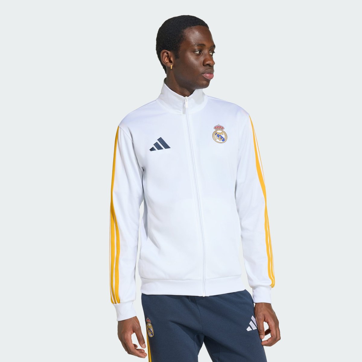 Veste De Survêtement Real Madrid Dna Veste De Survêtement Real Madrid Dna white, adidas Performance