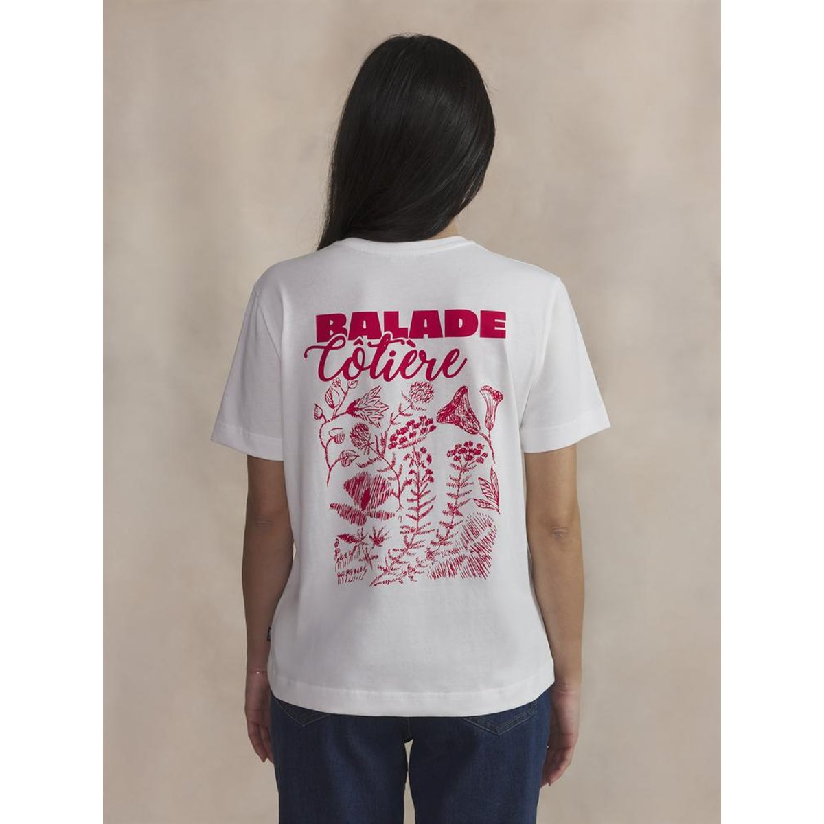 T-shirt manches courtes ISCIATEE blanc, TBS