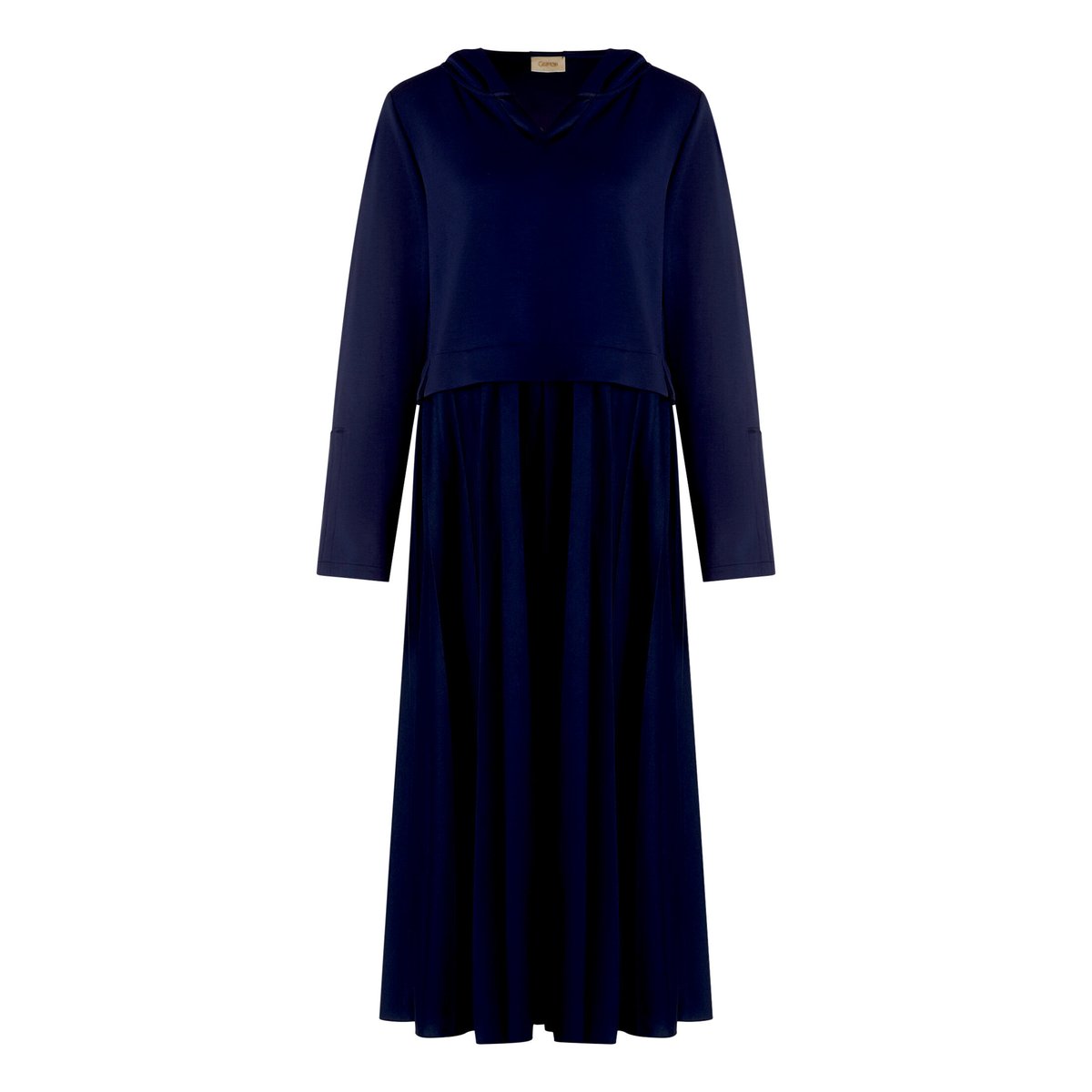Robe casual à capuche maritime blue, CARTOON