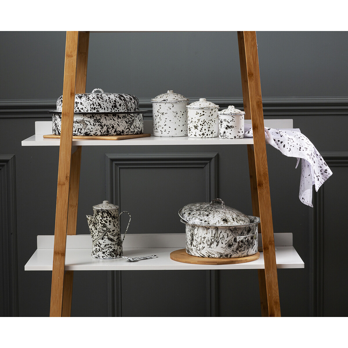 Hygge Speckle Steel Coffee Pot black, SO'HOME
