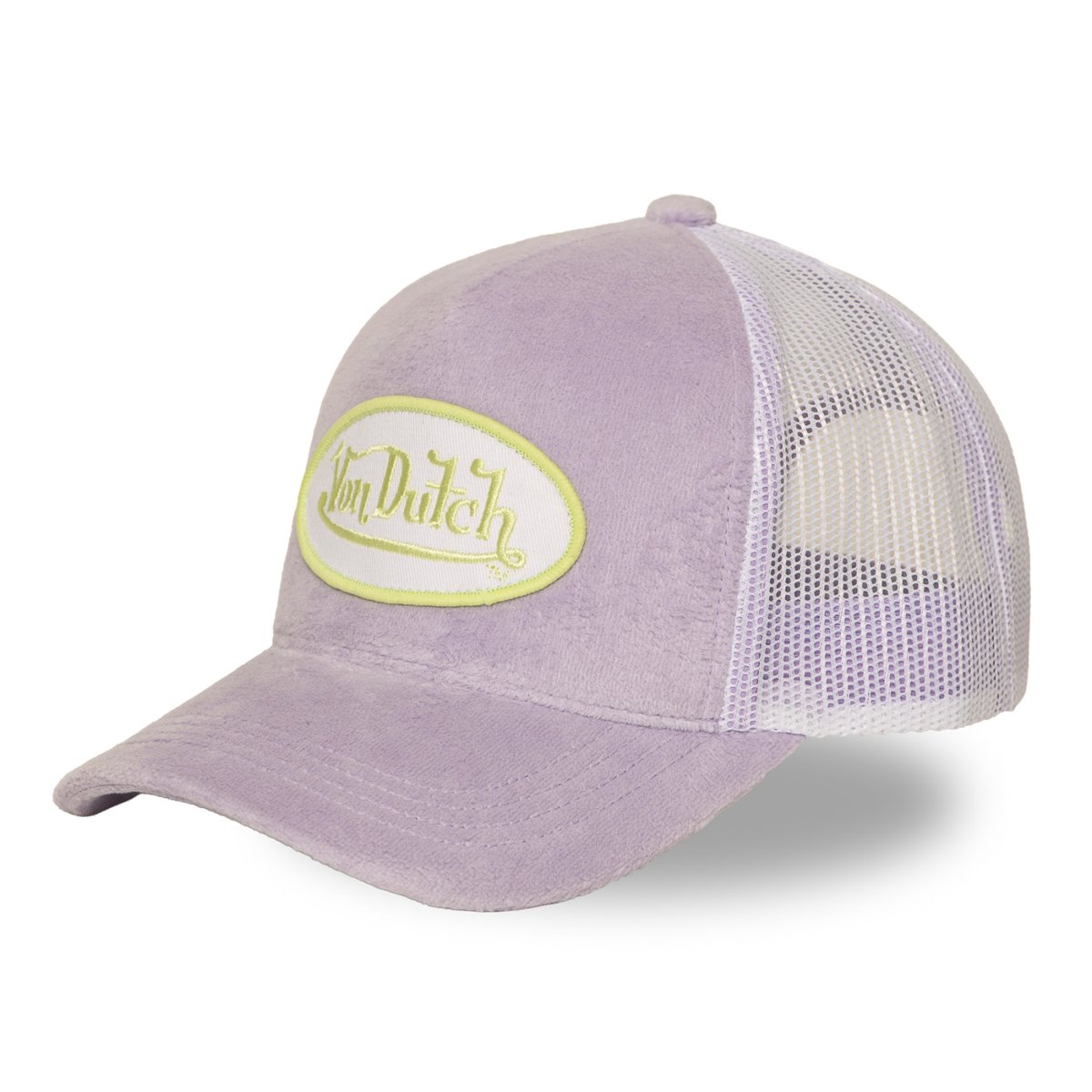 Casquette trucker KYLIE violet/vert clair/blanc, VON DUTCH