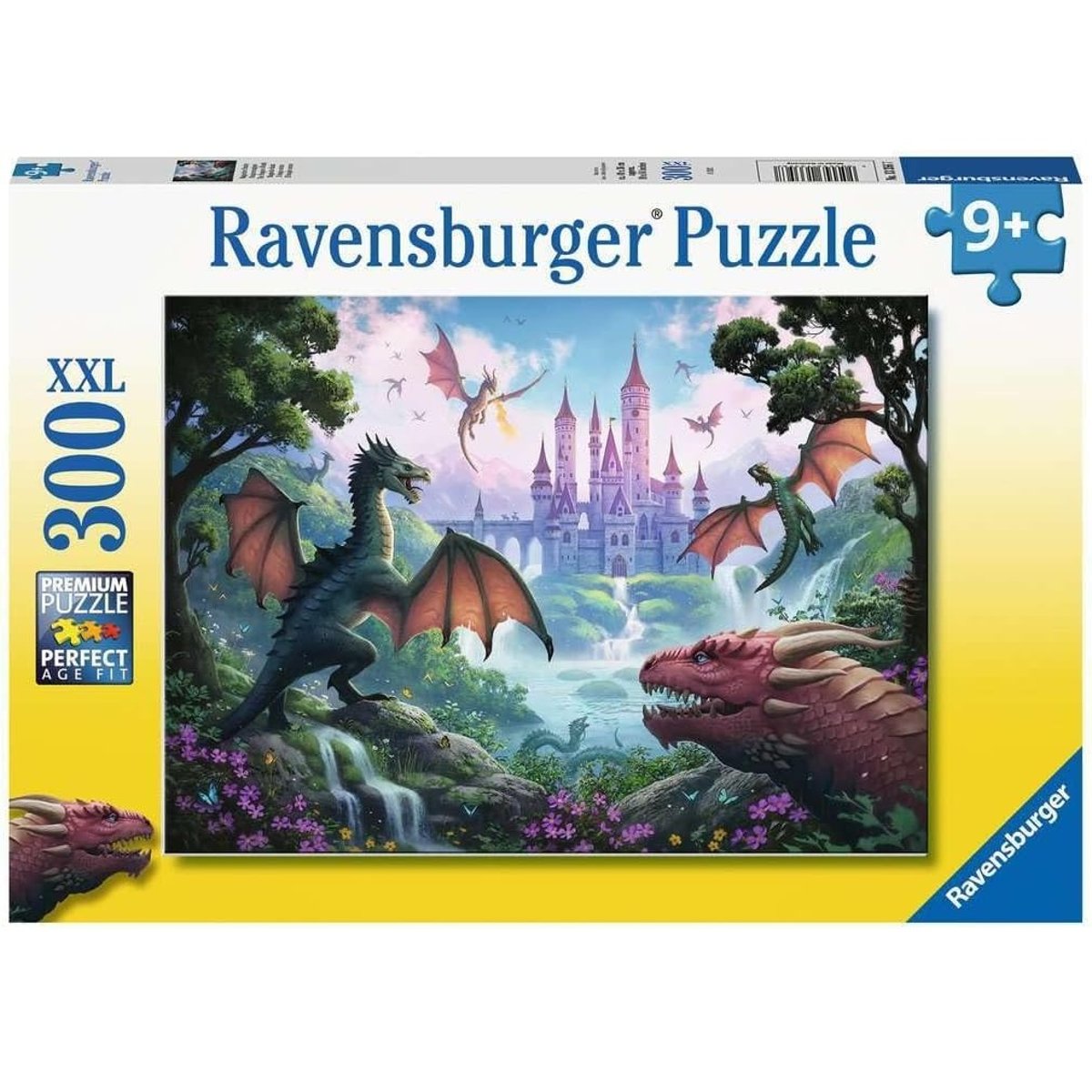 Puzzle Dragon magique 300 pcs XXL blanc, RAVENSBURGER