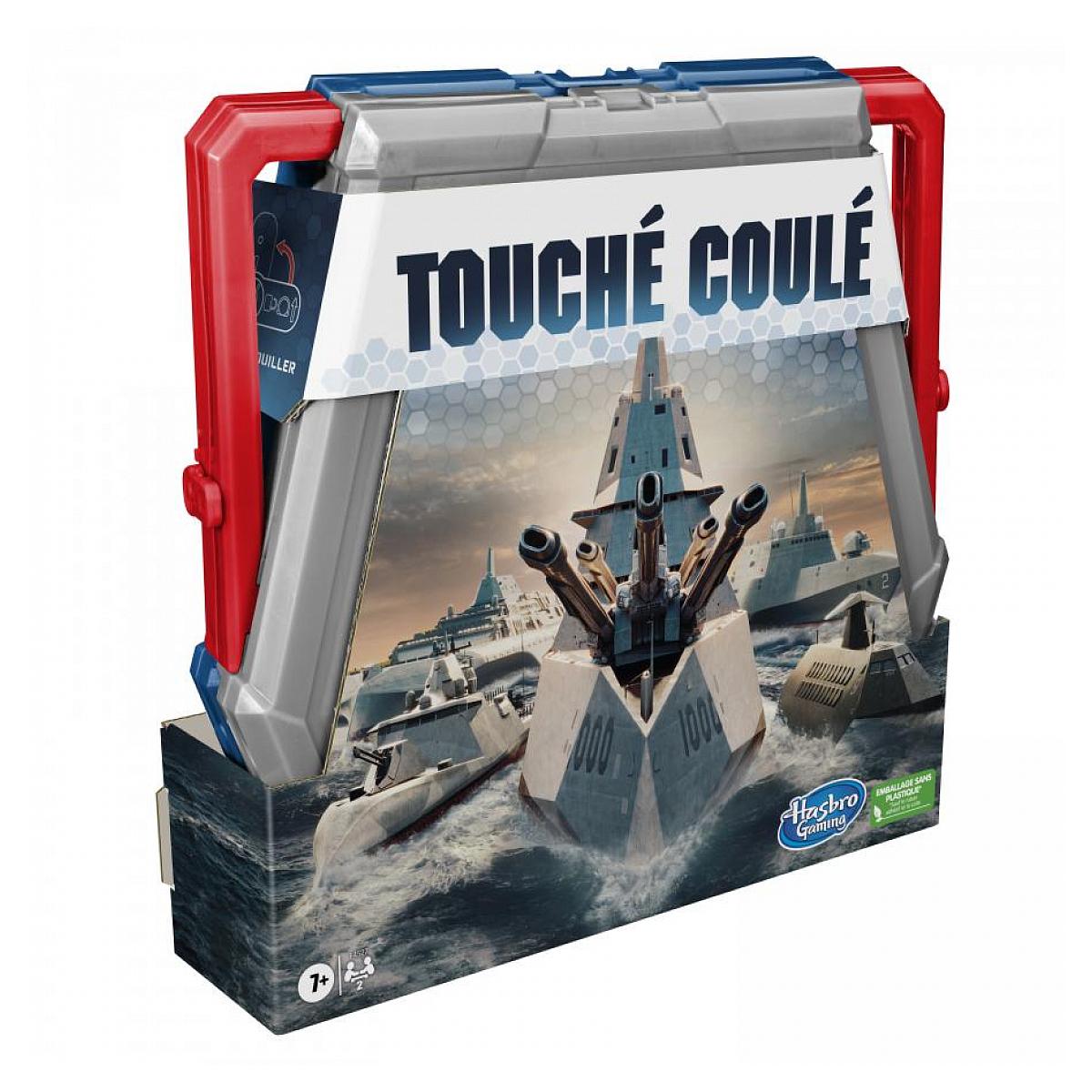 jeu de societe Touché coulé couleur unique, HASBRO