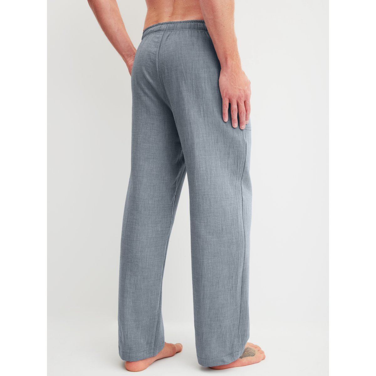 Pantalon de pyjama Coton RMX SLEEP JOURNEY dark denim, CALIDA