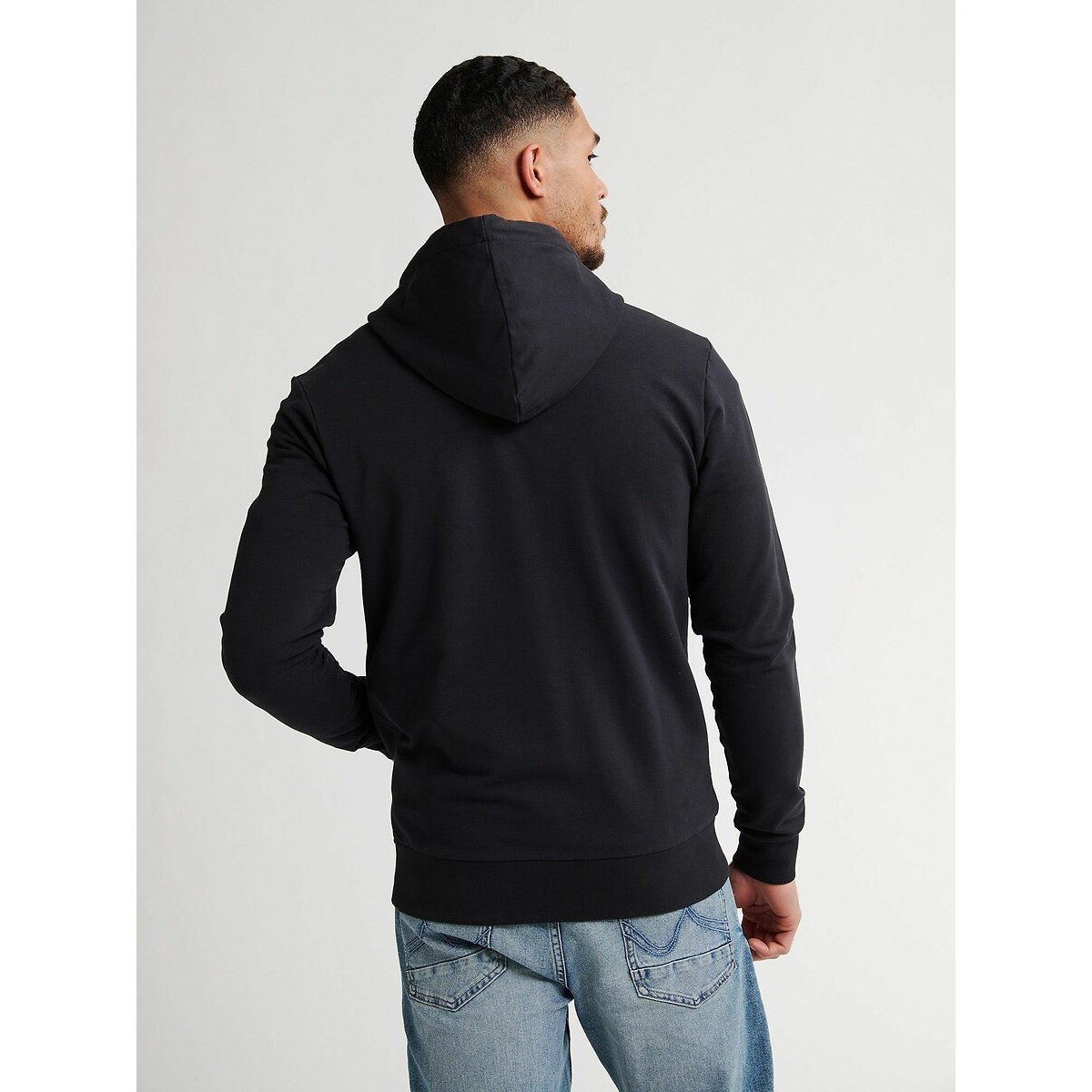 Zip-Up Hoodie black, PETROL INDUSTRIES