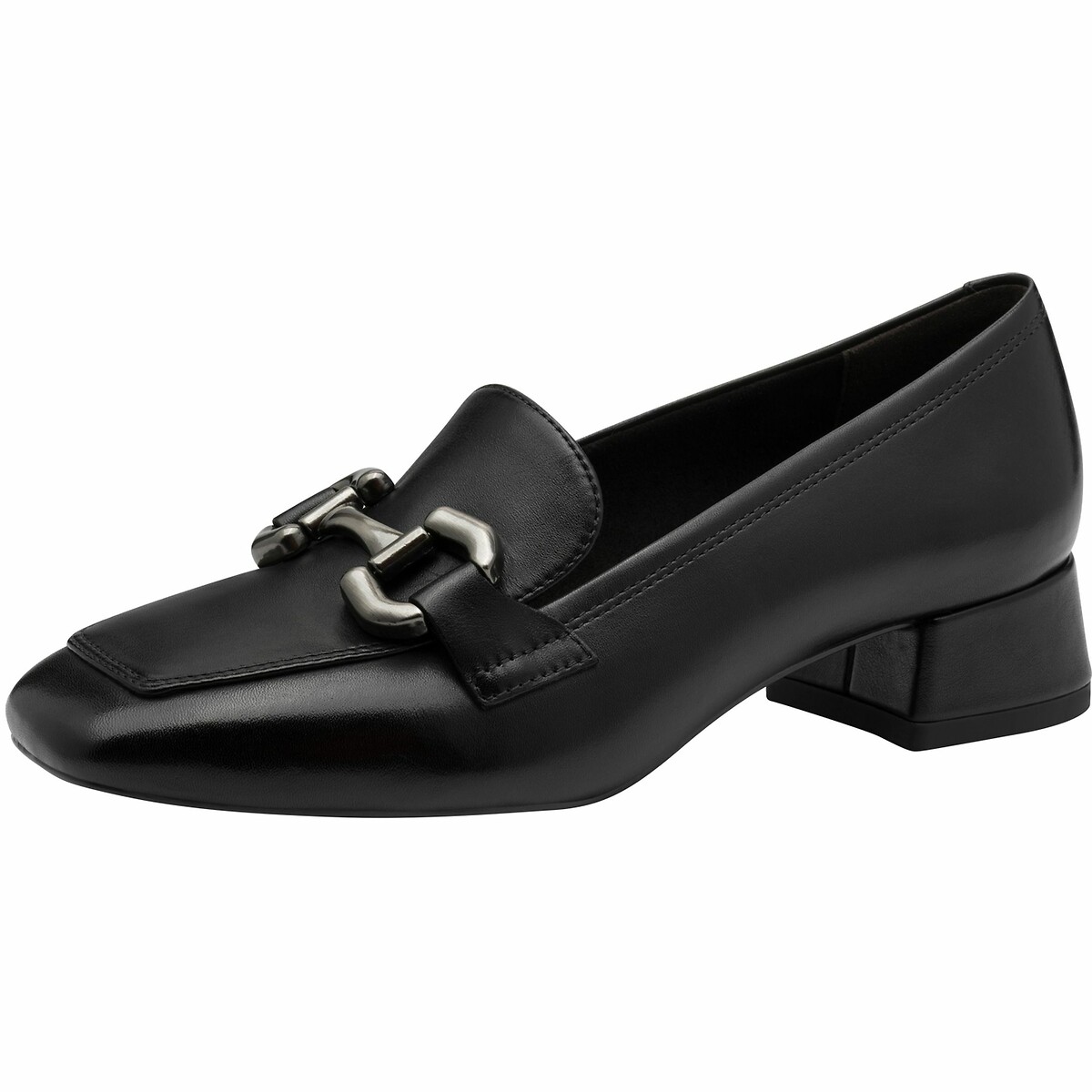 Leather Loafers black, TAMARIS