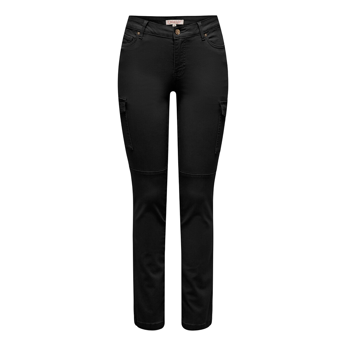 Pantalon cargo, Longueur 27 noir, ONLY PETITE