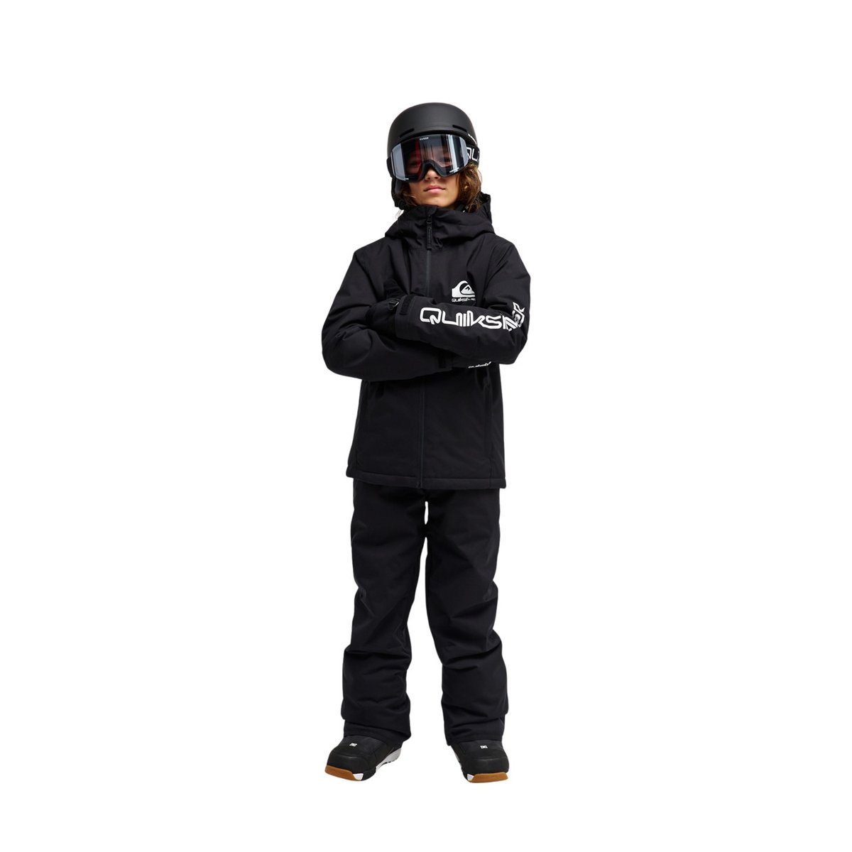 Veste de snow technique MISSION SOLID 10K noir black, QUIKSILVER