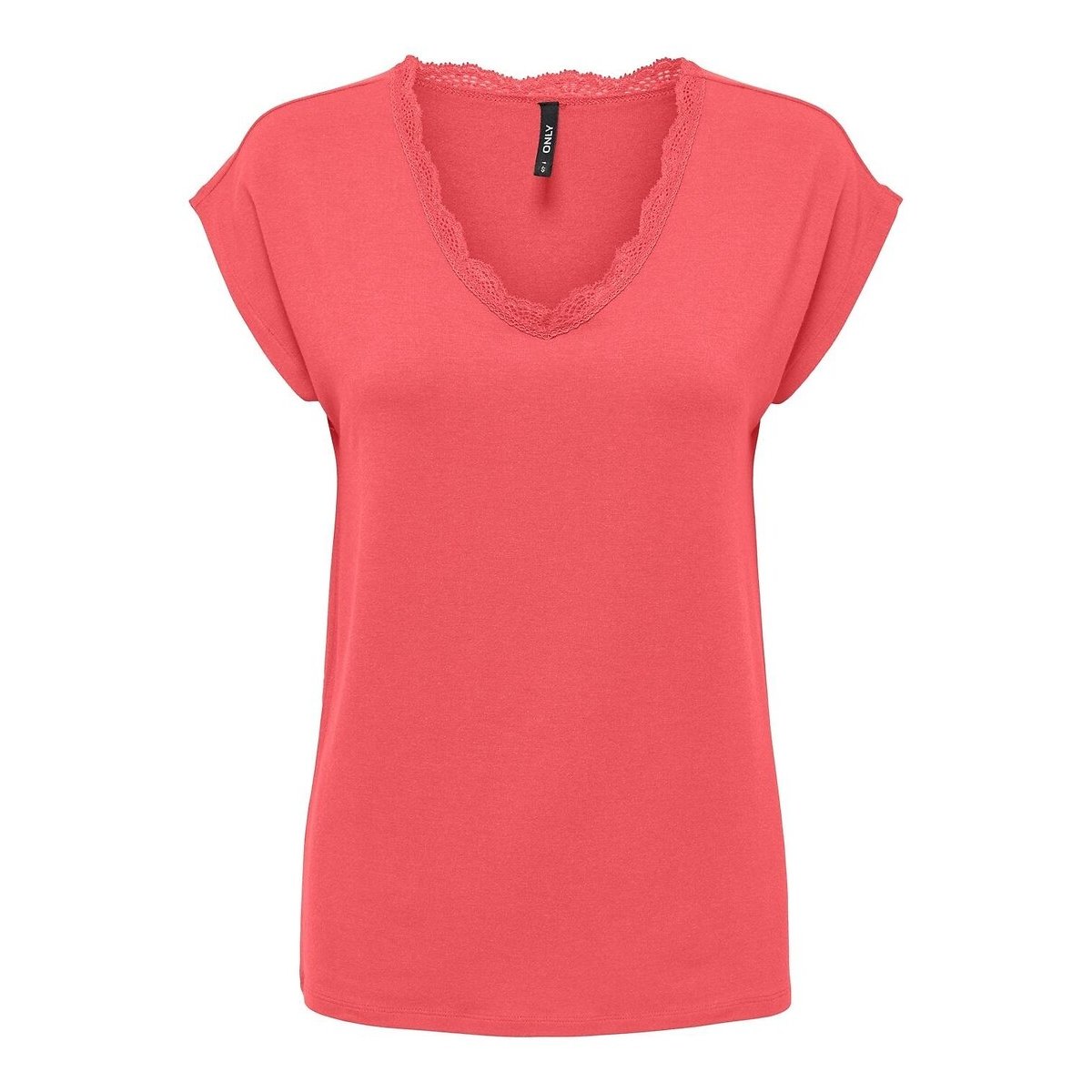Short Sleeve T-Shirt red-pink, ONLY