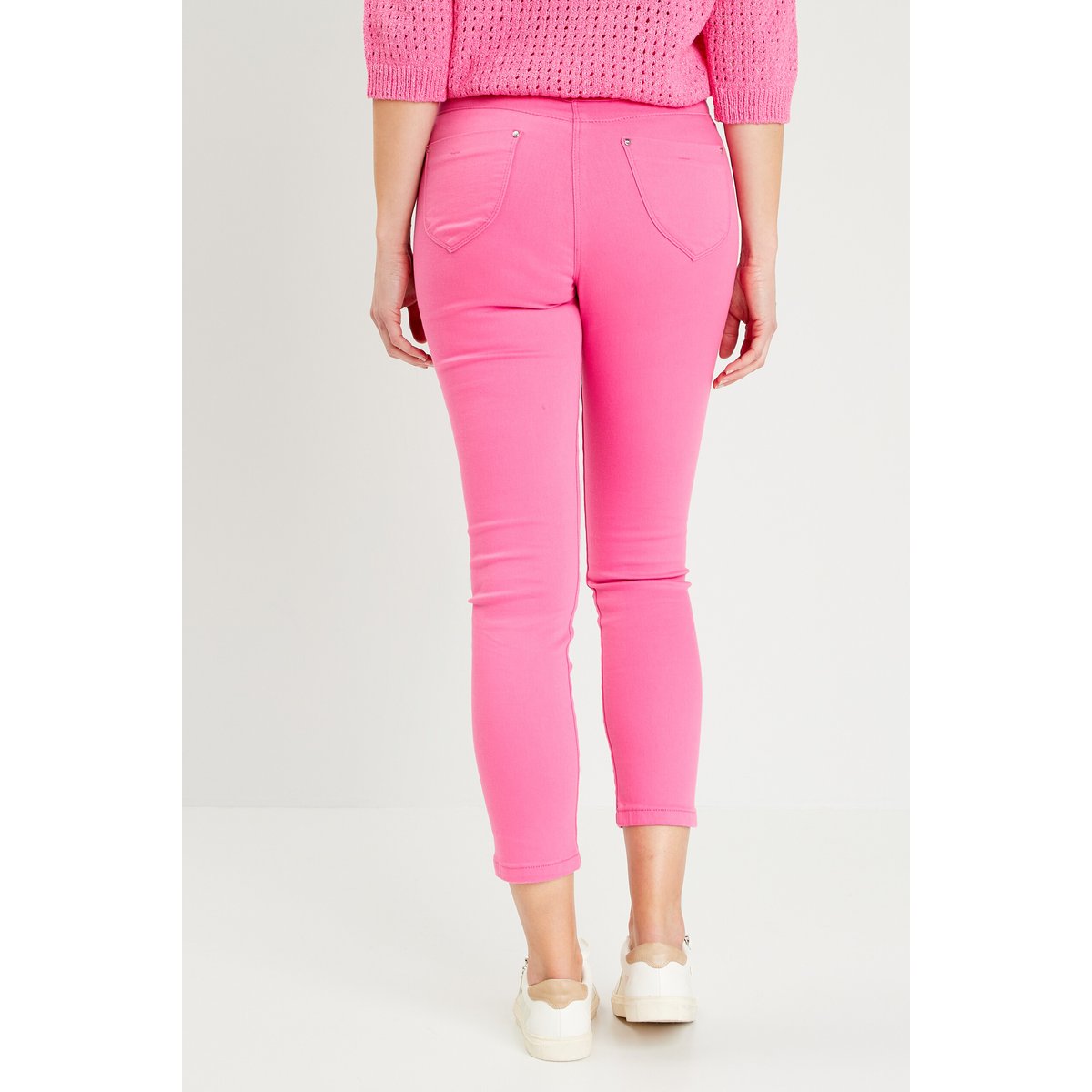 Pantalon ajusté rose fushia, BREAL
