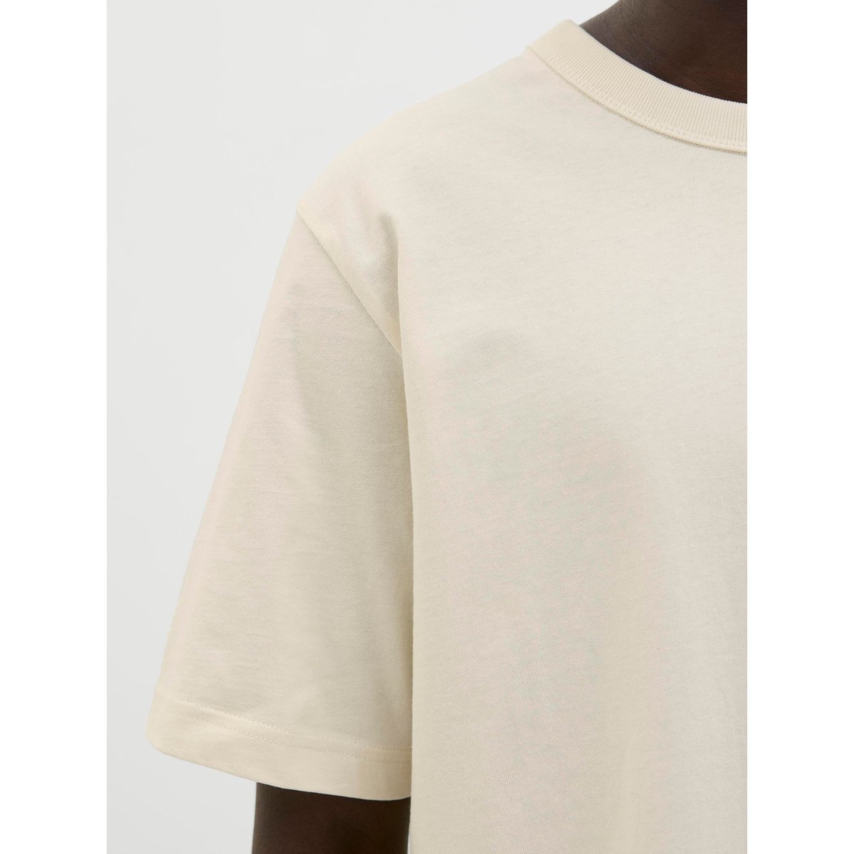 T-Shirt antique white, JACK & JONES