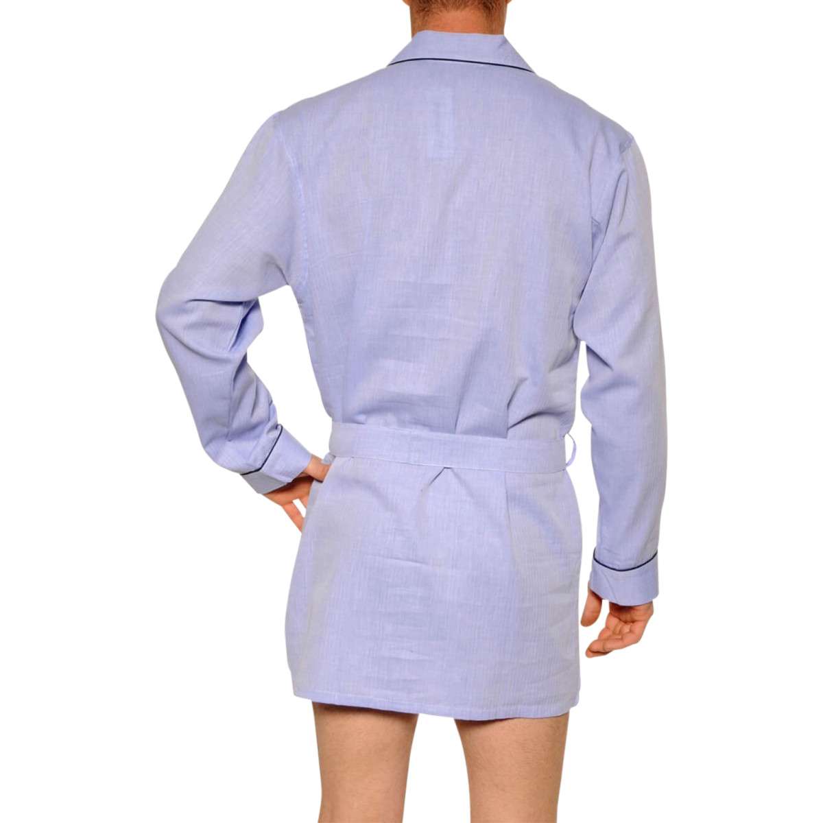 Veste de pyjama coton ciel, CHRISTIAN CANE