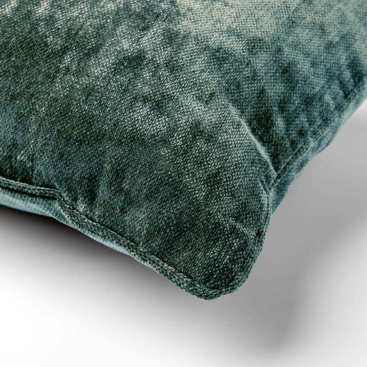 Coussins Velvet Elegance (Lot de 4) vert, DUTCH DECOR