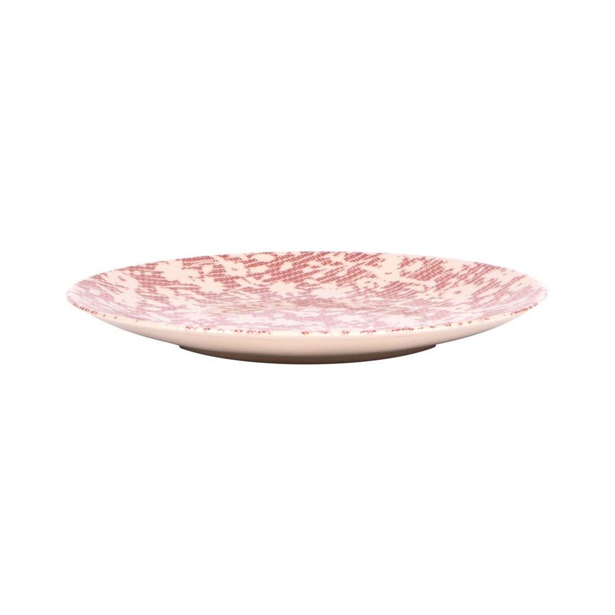 Assiette plate Léa   27 cm (lot de 6) rouge, TABLE PASSION