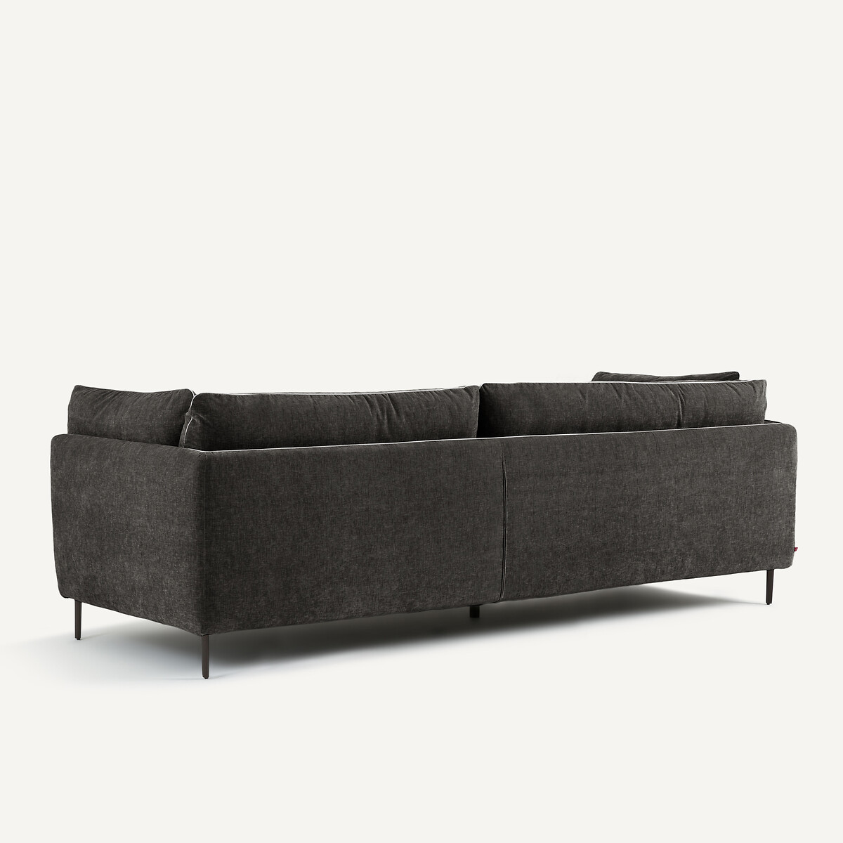 Chenille fluwelen bank, Botero basalt, AM.PM