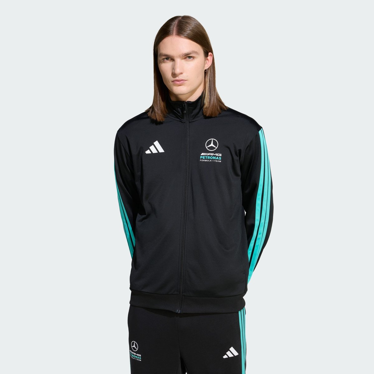 Veste De Survêtement Mercedes - Amg Petronas Formula 1 Team Dna Veste De Survêtement Mercedes - Amg Petronas Formula 1 Team Dna black / semi mint rush, adidas Performance