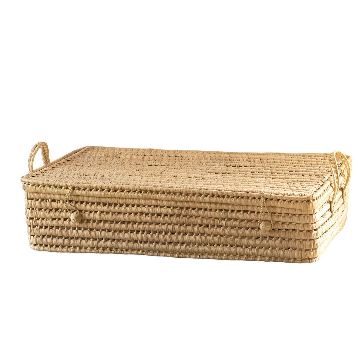 Malle plate dessous de lit -  LOJI naturel, HOME MAISON