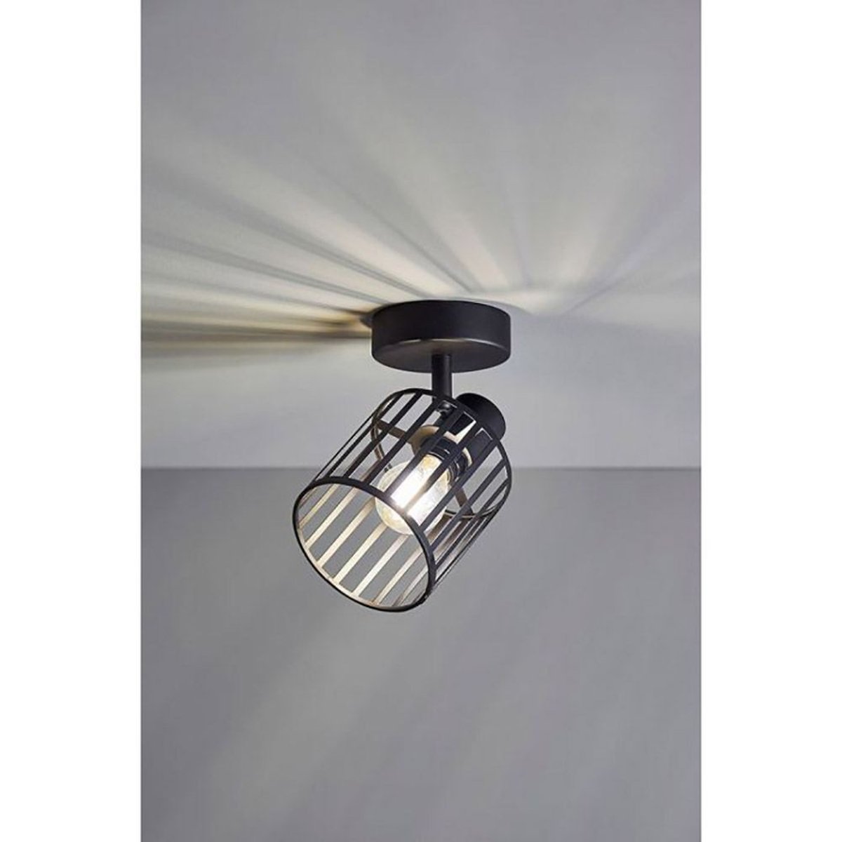 Applique Spot Métal Alma Noir noir, DECORATIE