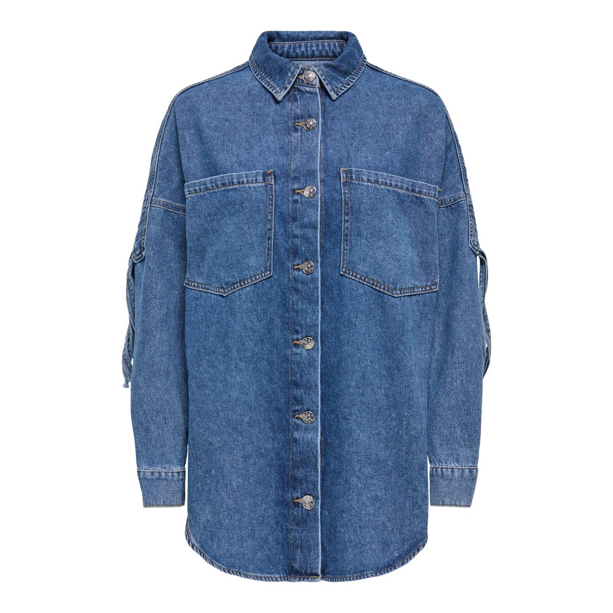 Chemise En Denim medium blue denim, ONLY CARMAKOMA