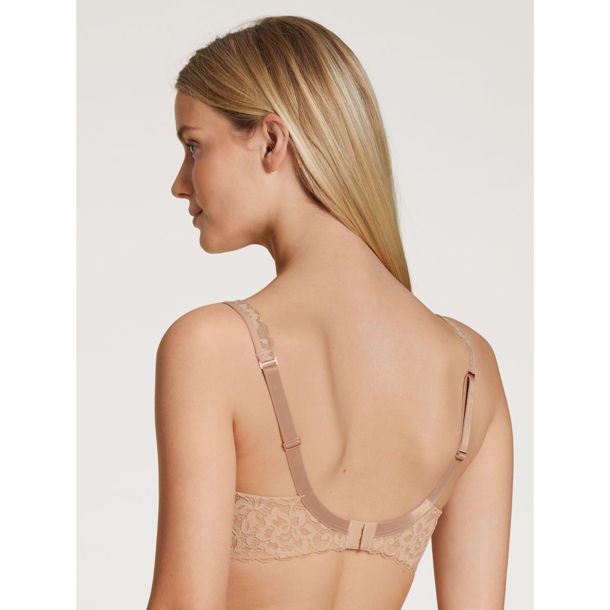 Soutien-gorge Polyamide NATURAL COMFORT LACE rose teint, CALIDA