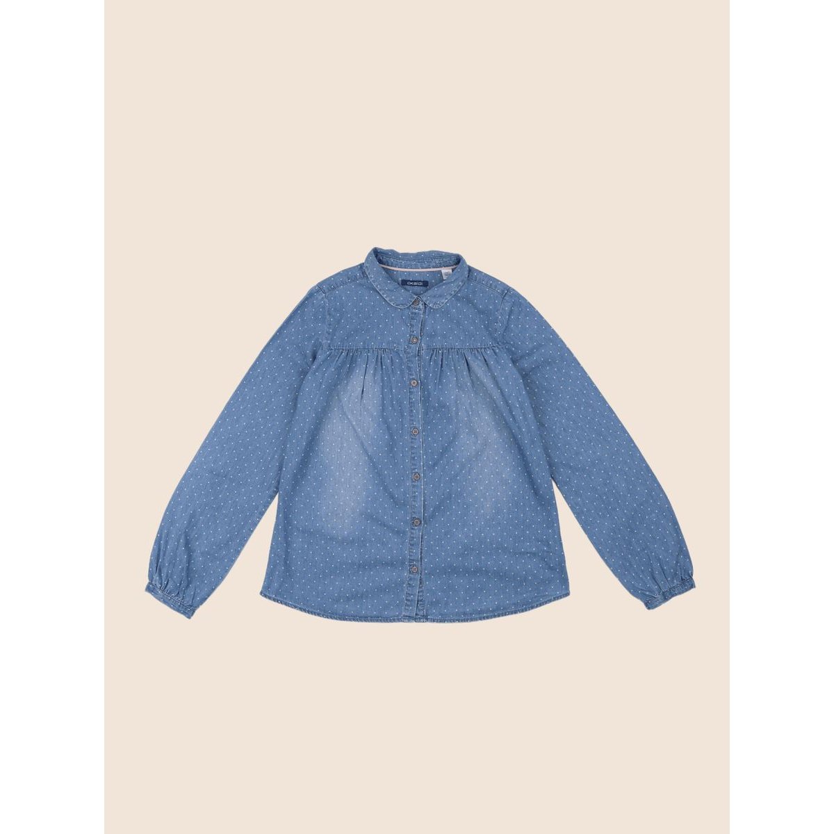 Blouse - Très bon état bleu, OKAIDI
