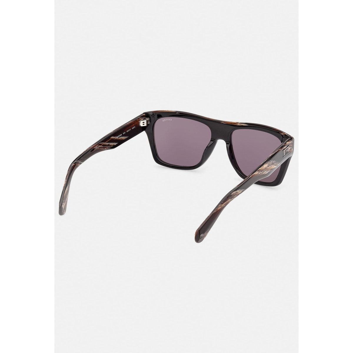 Lunettes De Soleil Carrées noir, GUESS